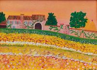 img/Opere varie - 1/Cascinale con campo di fiori in estate.jpg
